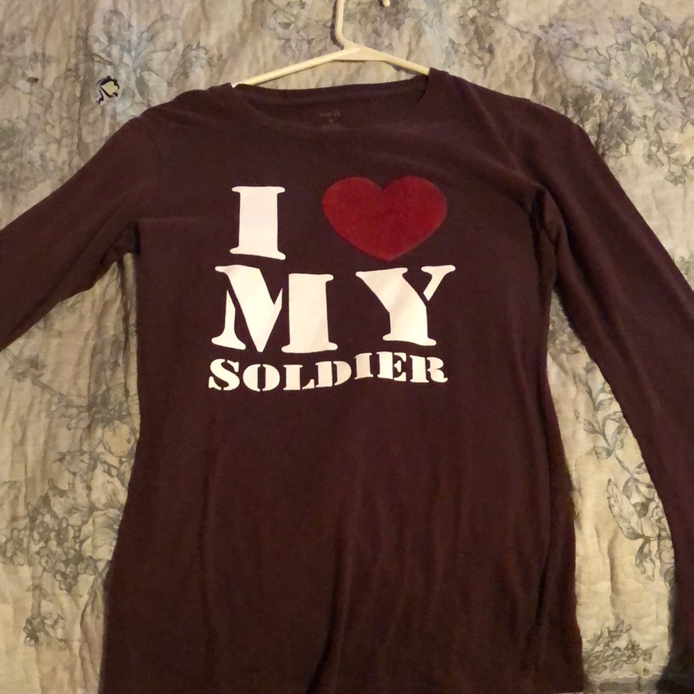 I love my soldier shirt